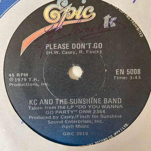 10 x 7 Singles Vinyl 80`s Paul Young Bronski Beat KC Sunshine Band Elton John Ph.D