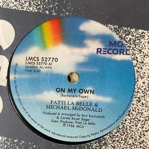 10 x 7 Singles Vinyl Blackfoot Cyndi Lauper Pretenders Patti La Belle Michael McDonald