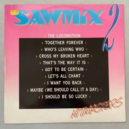 Hitmasters - Sawmix 2 Vinyl LP House Dance German Press