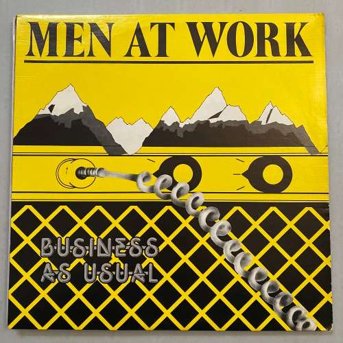 Men At Work - Business As Usual Vinyl LP US Press