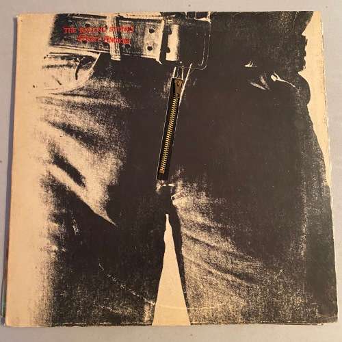 The Rolling Stones - Sticky Fingers Vinyl LP Original US Press Zipper Cover