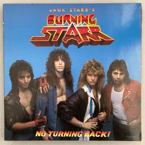Jack Starr Burning Starr - No Turning Back Vinyl LP US Metal Records German Press