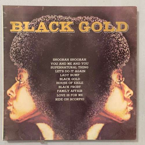 Black Gold Vinyl LP South African Funk Soul Jazz Super Black Records