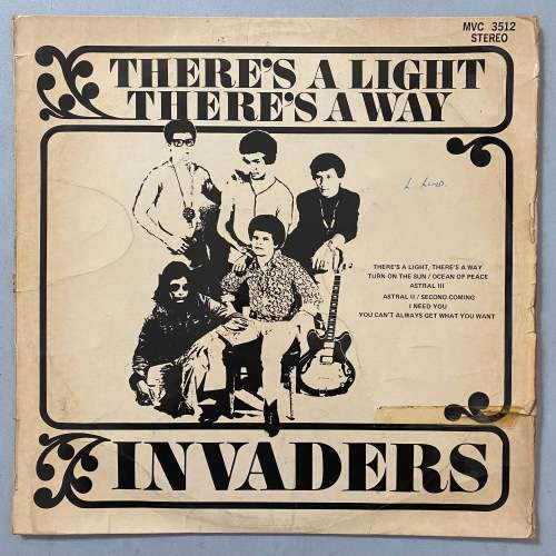 Invaders - There`s A Light There`s A Way Vinyl LP South African Psychedelic Rock