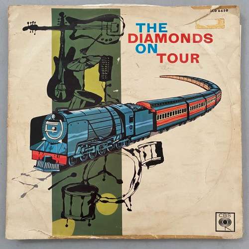 The Diamonds - On Tour Vinyl LP Rare South African Rock n Roll