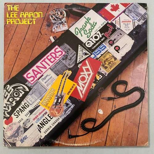 Lee Aaron - The Lee Aaron Project Vinyl LP 1982 Canadian Press Hard Rock