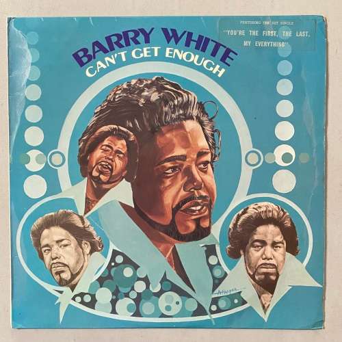 Barry White - Can`t Get Enough Vinyl LP South African Press