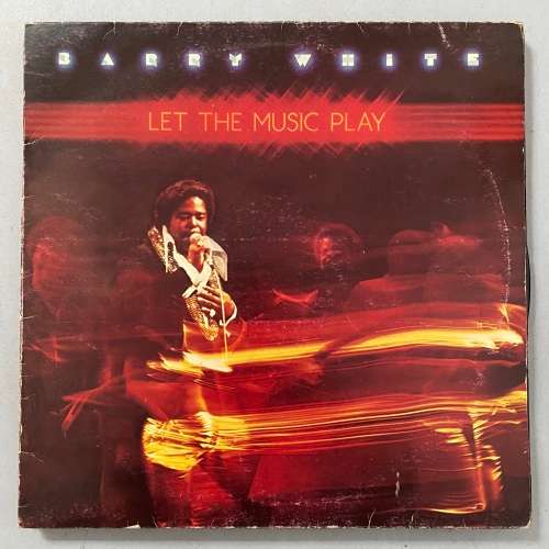 Barry White - Let The Music Play Vinyl LP Italian Press