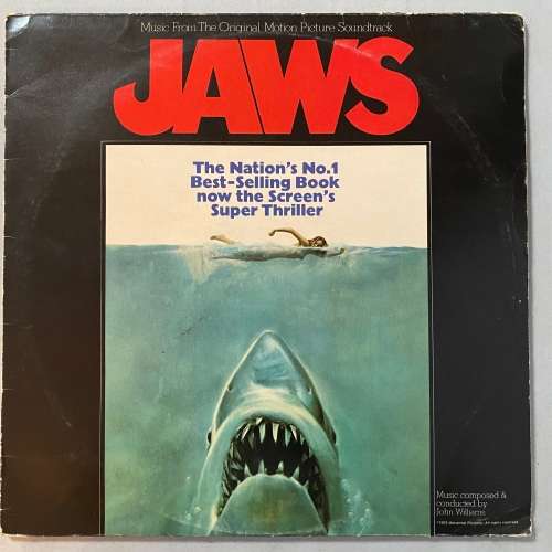 John Williams - Jaws Original Score Vinyl LP UK Press