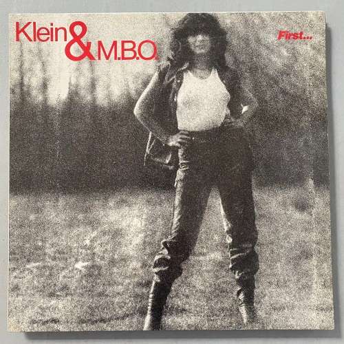 Klein and M.B.O. - First... Vinyl LP German Press Ital Disco Dance