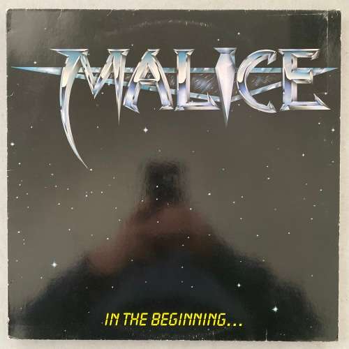 Malice - In The Beginning... Vinyl LP 1985 German Press Heavy Metal