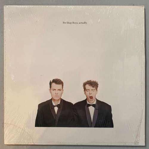 Pet Shop Boys - Actually Vinyl LP South African Press