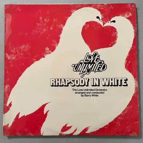 Love Unlimited with Barry White - Rhapsody in White Vinyl LP Soul Disco