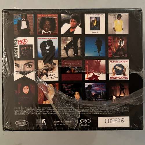 Michael Jackson - Visionary 20 CD DVD Dualdisc Boxset Rare Numbered Limited New Sealed
