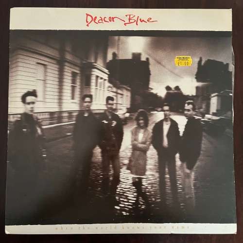 Deacon Blue - When The World Knows Your Name Vinyl LP UK Press Import