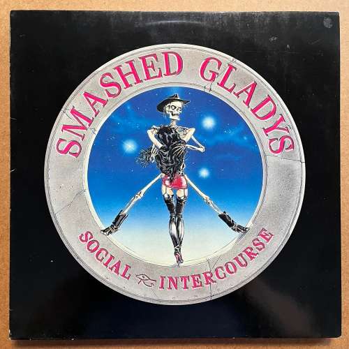 Smashed Gladys - Social Intercourse Vinyl LP Hard Rock Glam Metal German Press