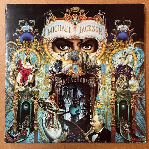 Michael Jackson - Dangerous Vinyl 2LP Rare South African Press
