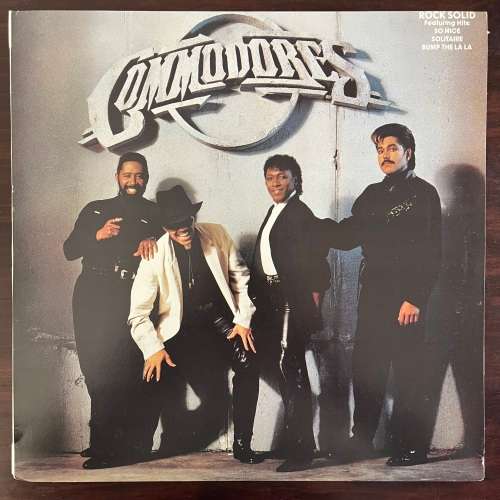 Commodores - Rock Solid Vinyl LP South African Press