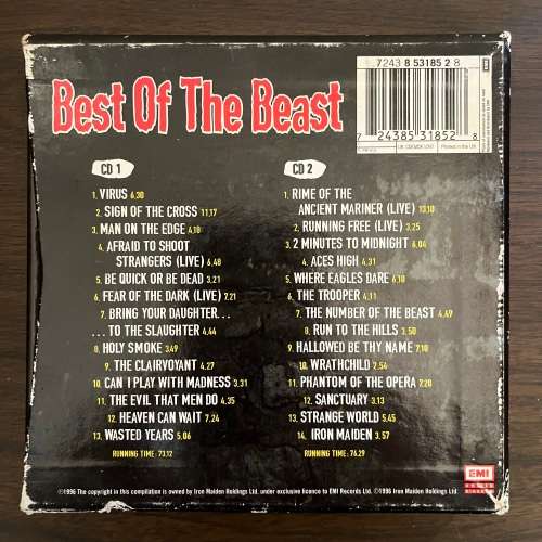 Iron Maiden - Best Of The Beast 2CD Limited Digibook Import *