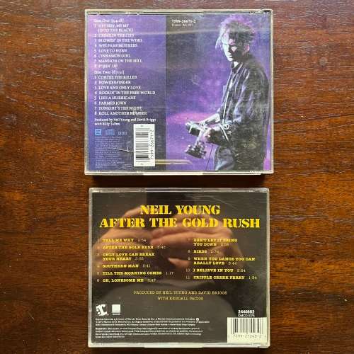 Neil Young 3CD Lot - After The Gold Rush Weld Imports