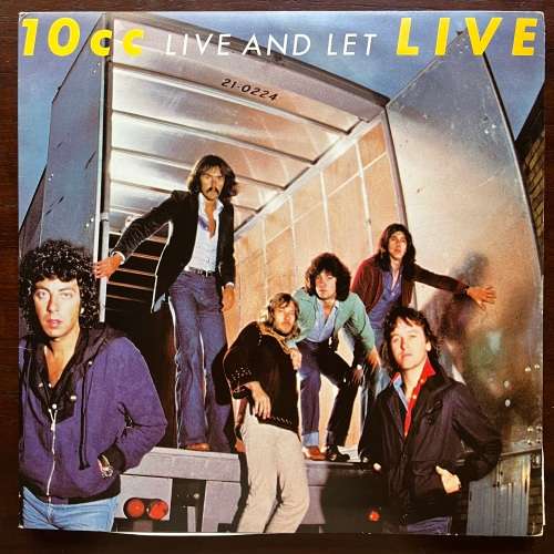 10CC - Live and Let Live Vinyl 2LP Dutch Press Import