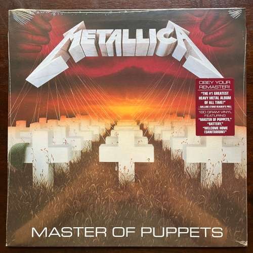 Metallica - Master Of Puppets Vinyl LP New Sealed