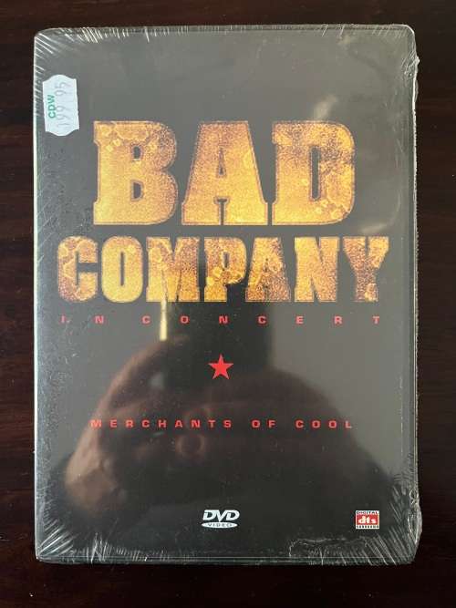 Bad Company - In Concert DVD Import New and Sealed