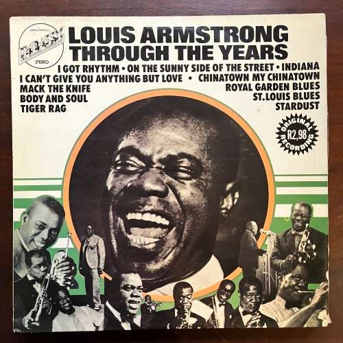 Louis Armstrong - Through The Years Vinyl LP South African Press