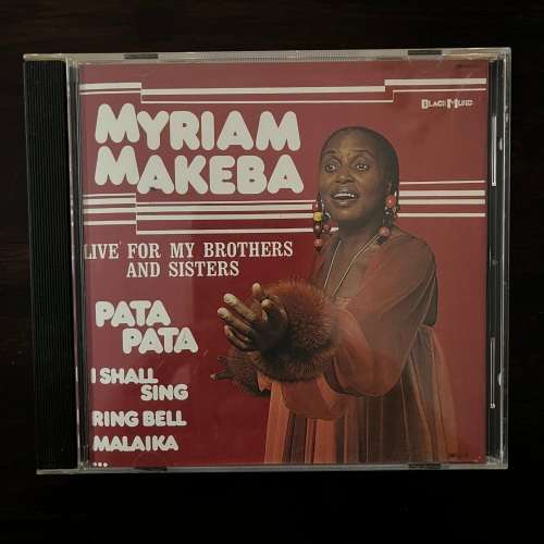 Myriam Makeba - Live For My Brothers and Sisters CD South African Soul