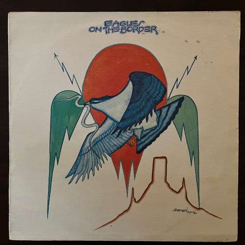 Eagles - On The Border Vinyl LP Original UK Press Textured Sleeve