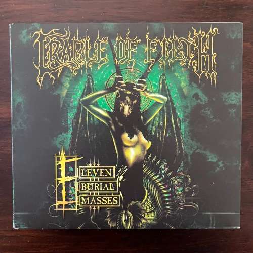 Cradle Of Filth - Eleven Burial Masses CD DVD Limited Digipack Black Metal