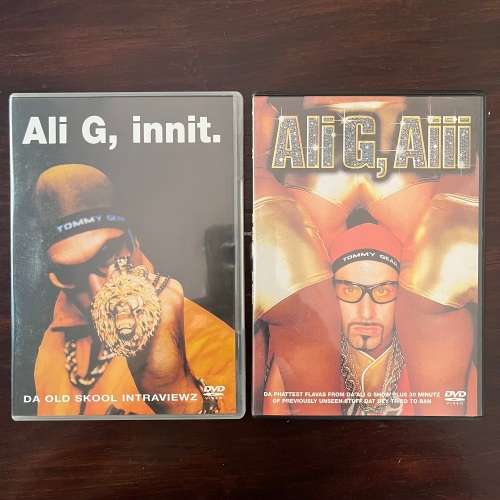 2DVD Lot Ali G - Aiii and Innit South African Presses
