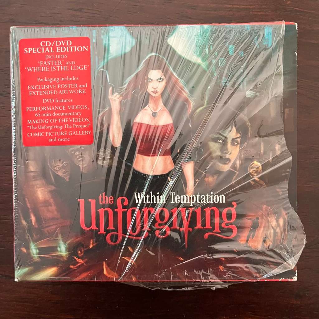 Within Temptation - The Unforgiving CD DVD Special Edition Symphonic Metal