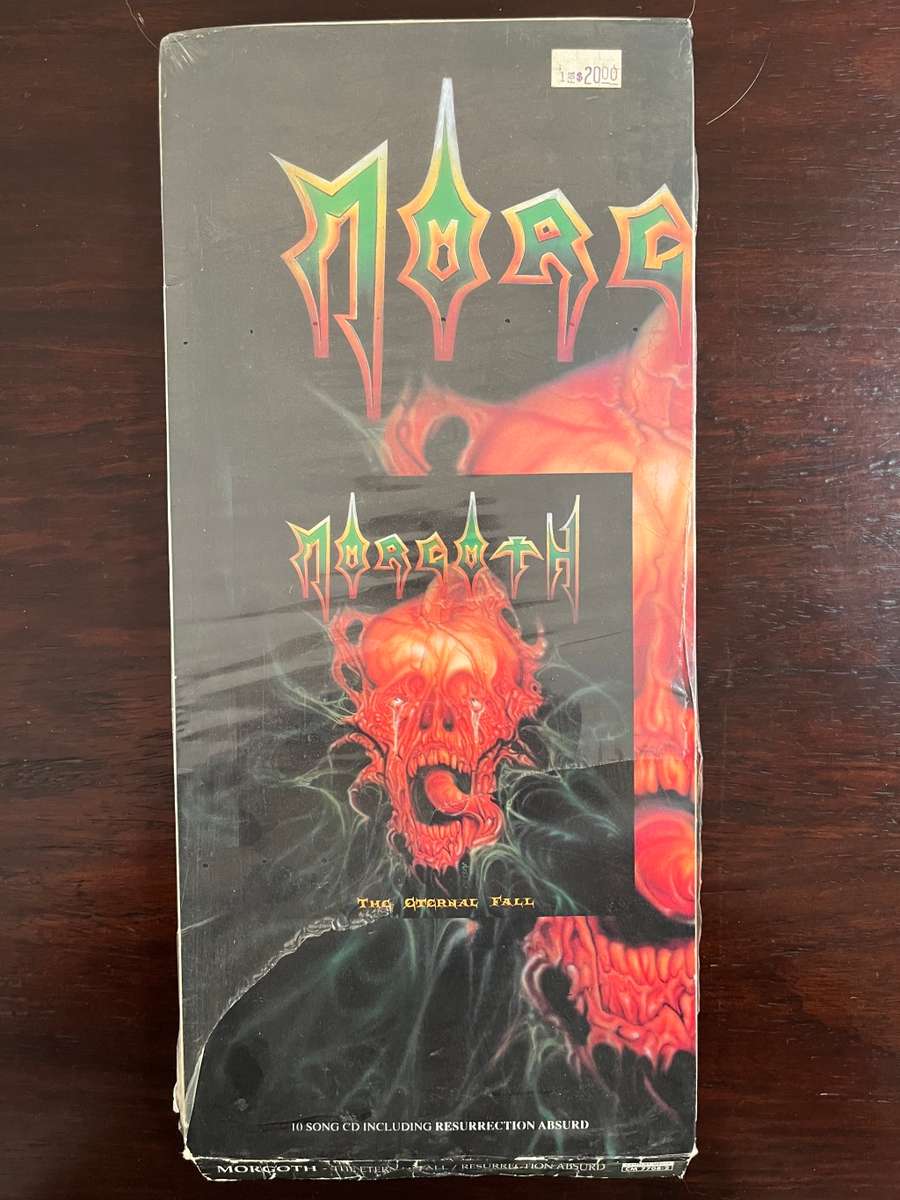 Morgoth - The Eternal Fall / Resurrection Absurd Super Rare CD Longbox US Press Death Metal