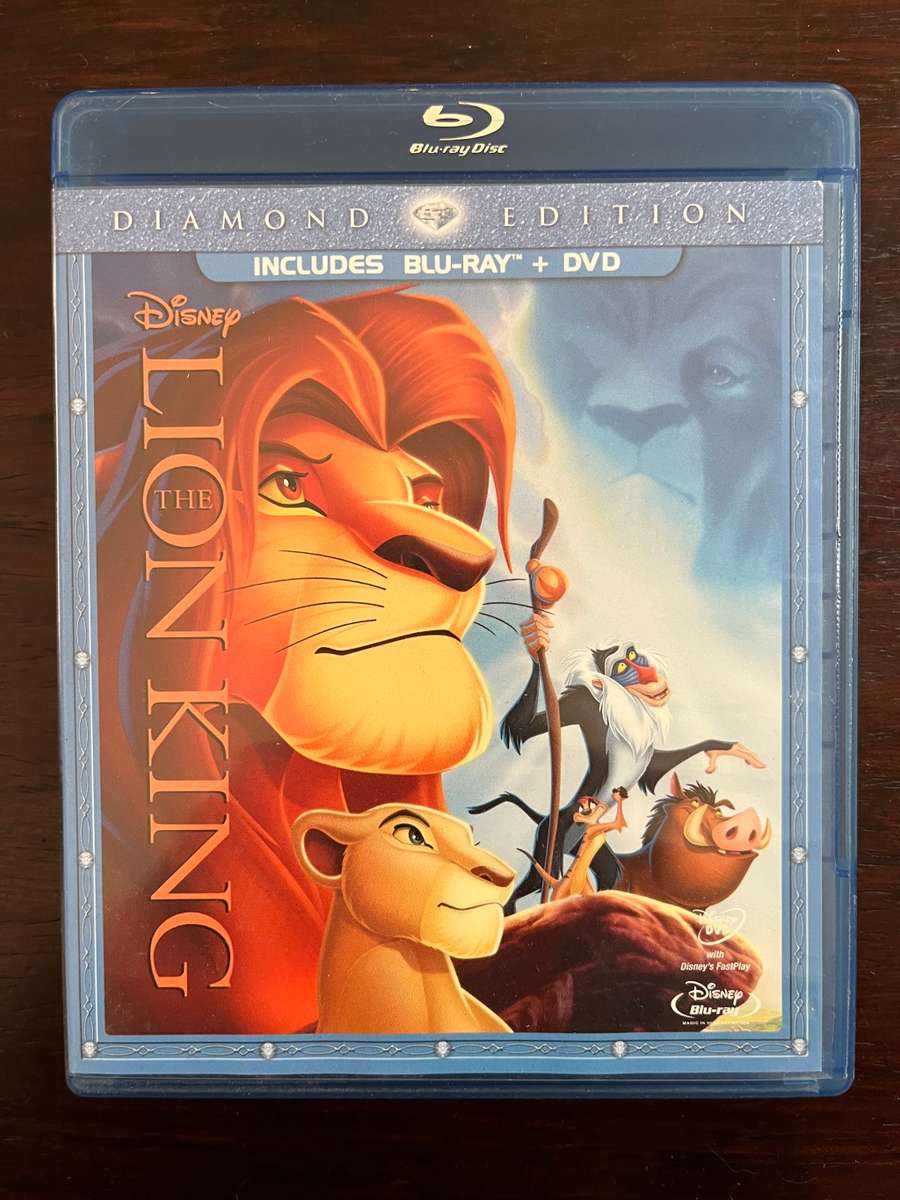 The Lion King Blu Ray DVD Edition South African Press