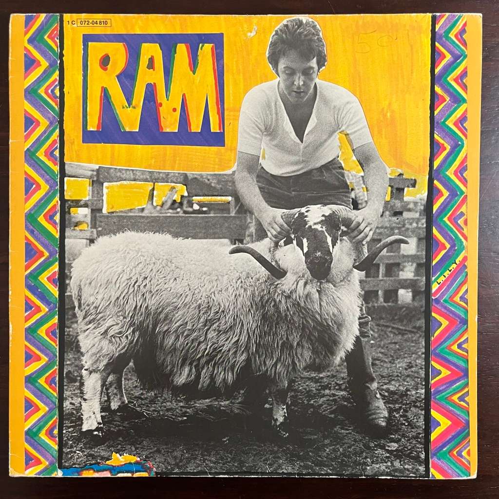 Paul and Linda McCartney - Ram Vinyl LP German Press Beatles