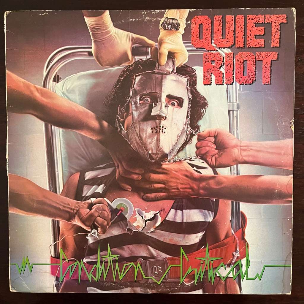 Quiet Riot - Condition Critical Vinyl LP Hard Rock South African Press