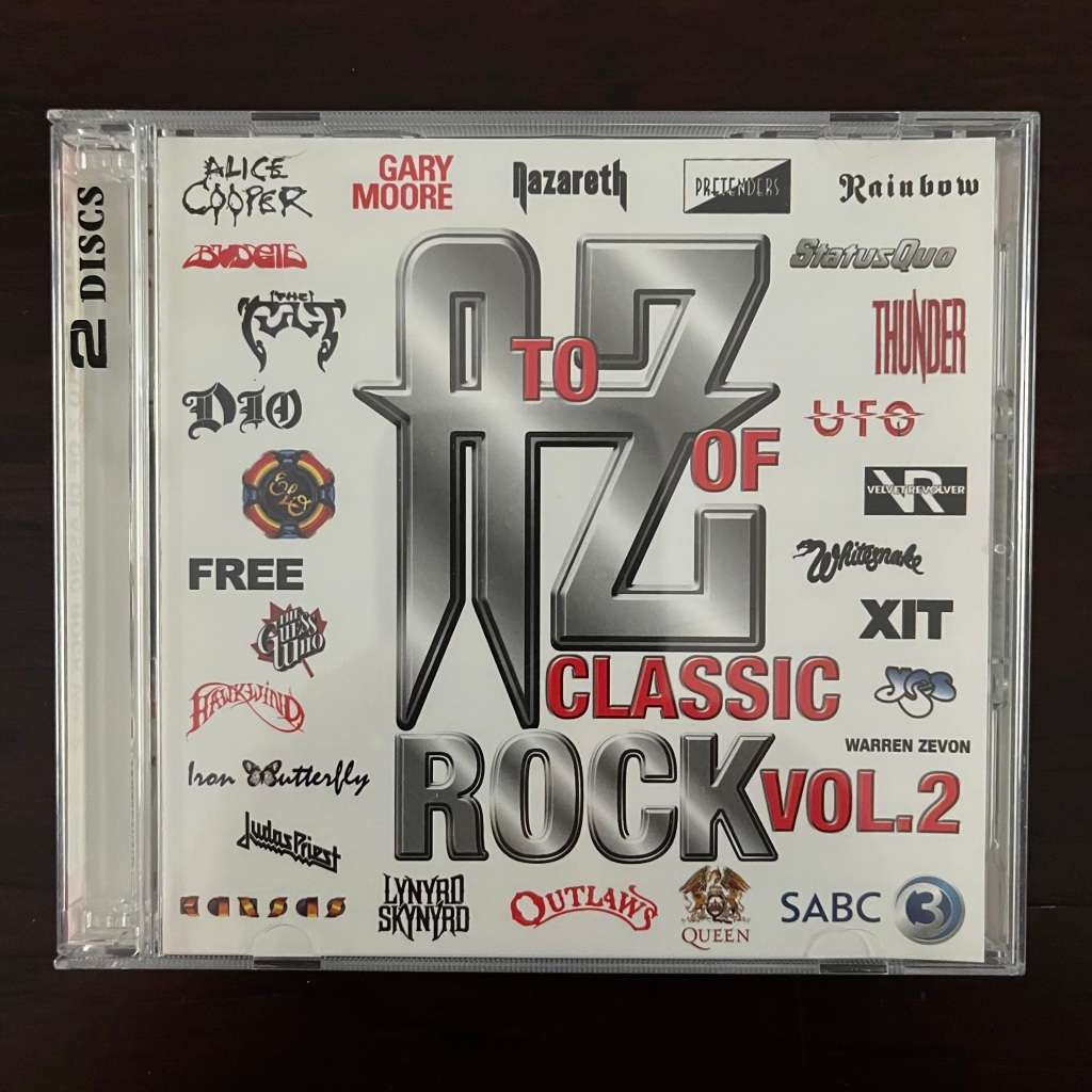 A To Z Of Classic Rock Volume 2 2CD Compilation Budgie The Cult Dio Nazareth