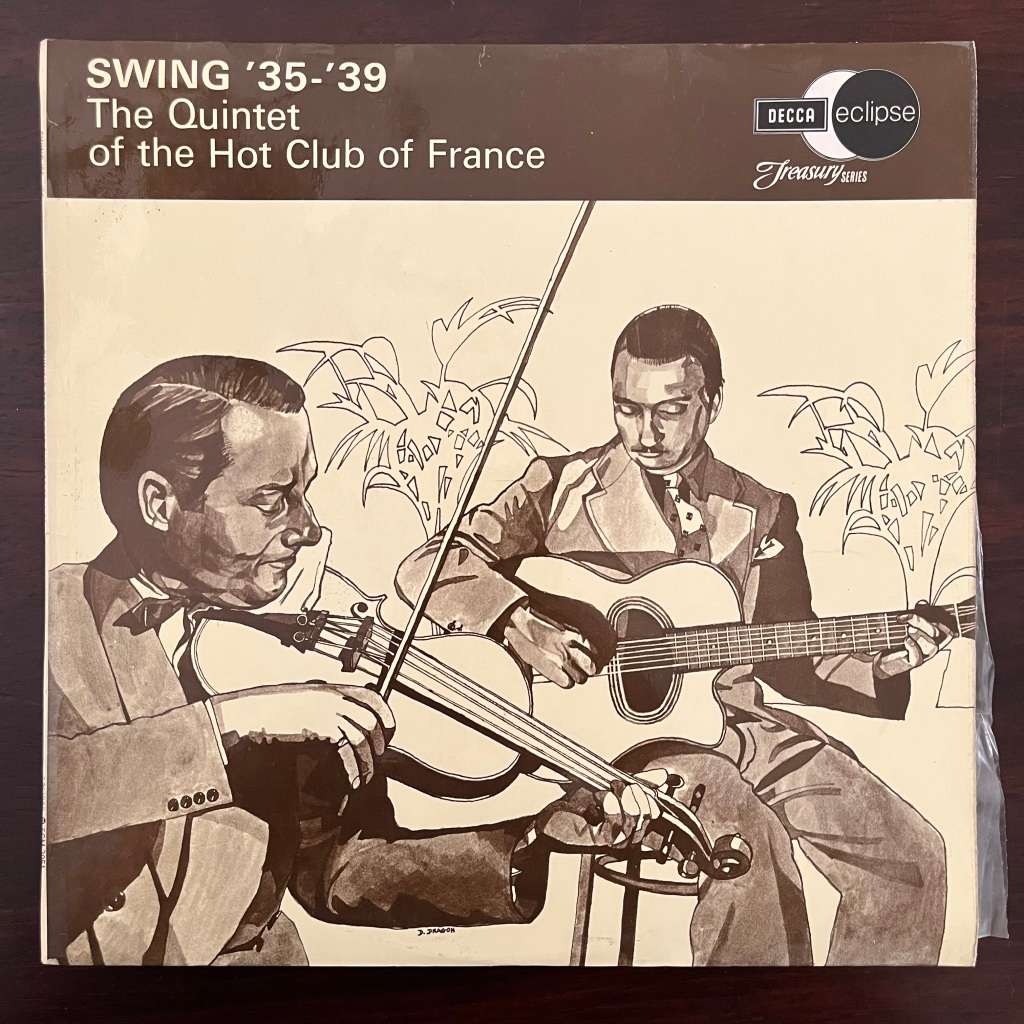 The Quintet of the Hot Club of France - Swing 35-39 Vinyl LP UK Press Decca