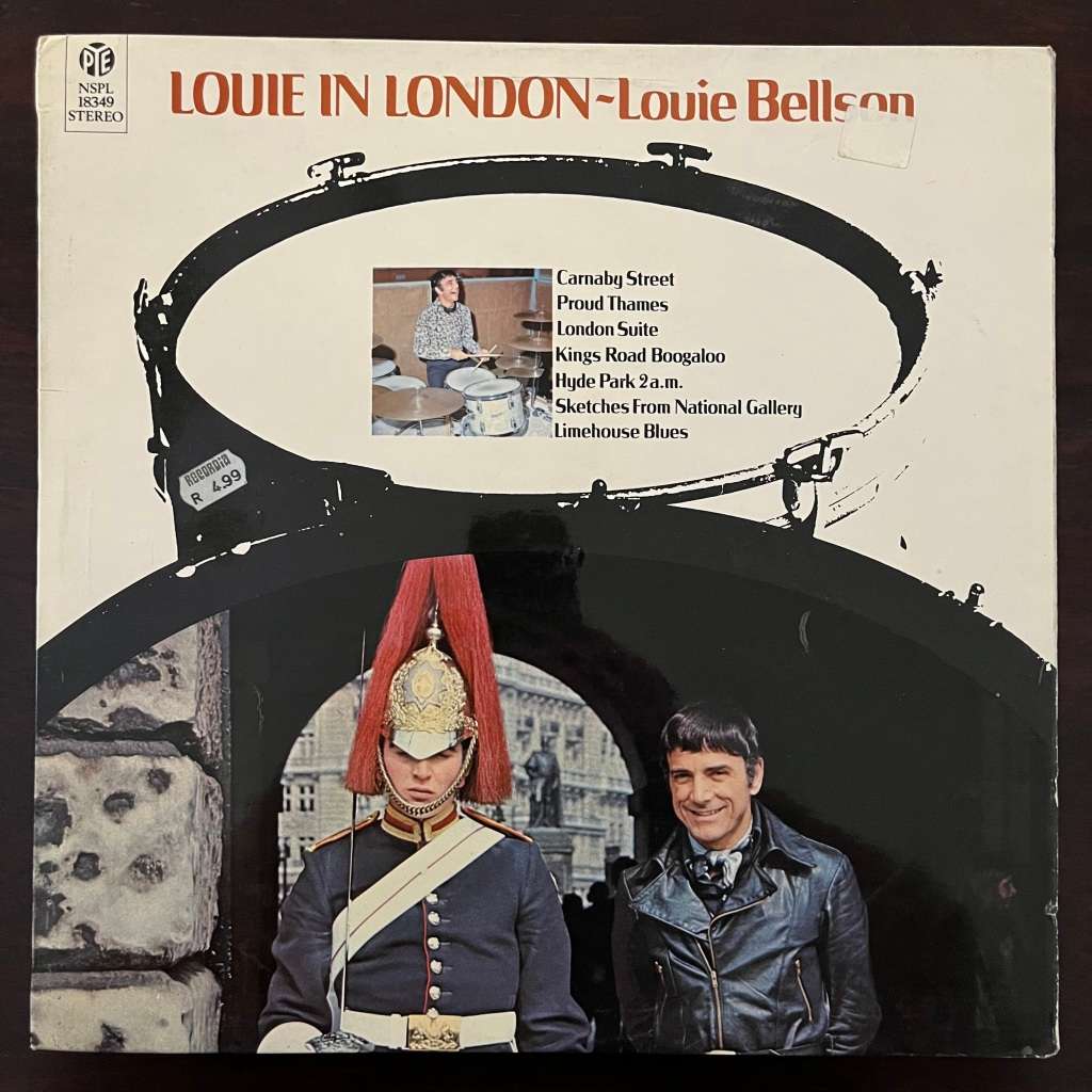 Louie Bellson - Louie In London Vinyl LP 1970 UK Press Pye Records