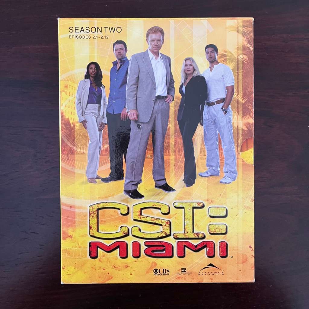 CSI Miami Season Two Episodes 1-12 3DVD Set
