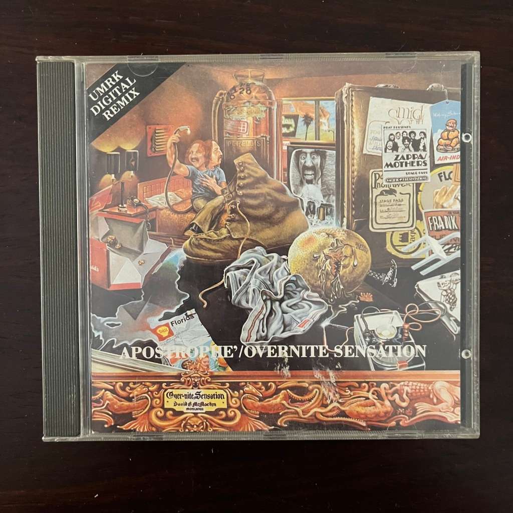 Frank Zappa - Apostrophe/Overnite Sensation CD Import Prog Rock