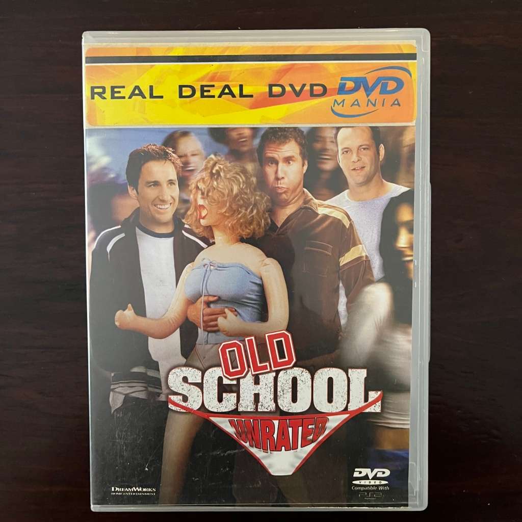 Old School DVD Unrated Edition South African Press Will Ferrell