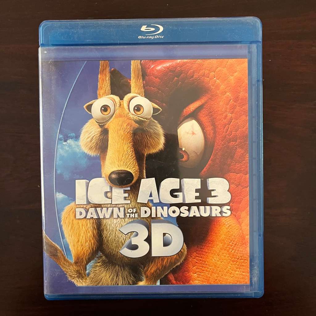 Ice Age 3 Dawn of the Dinosaurs 3D Blu Ray South African Press