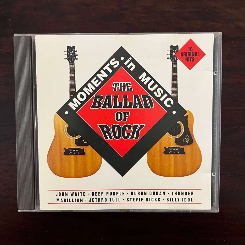 The Ballad Of Rock CD Compilation Deep Purple Billy Idol Jethro Tull Stevie Nicks