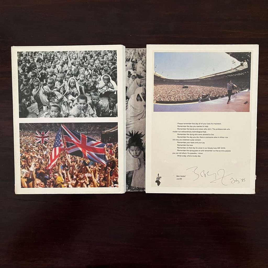 Live Aid 4DVD Boxset U2 Duran Duran David Bowie Dire Straits Tears For Fears