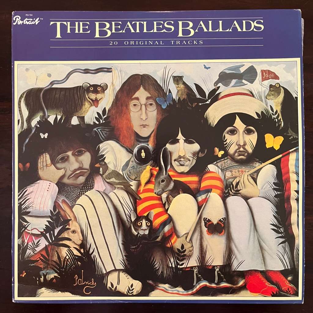 The Beatles - Ballads Vinyl LP Israeli Press Import