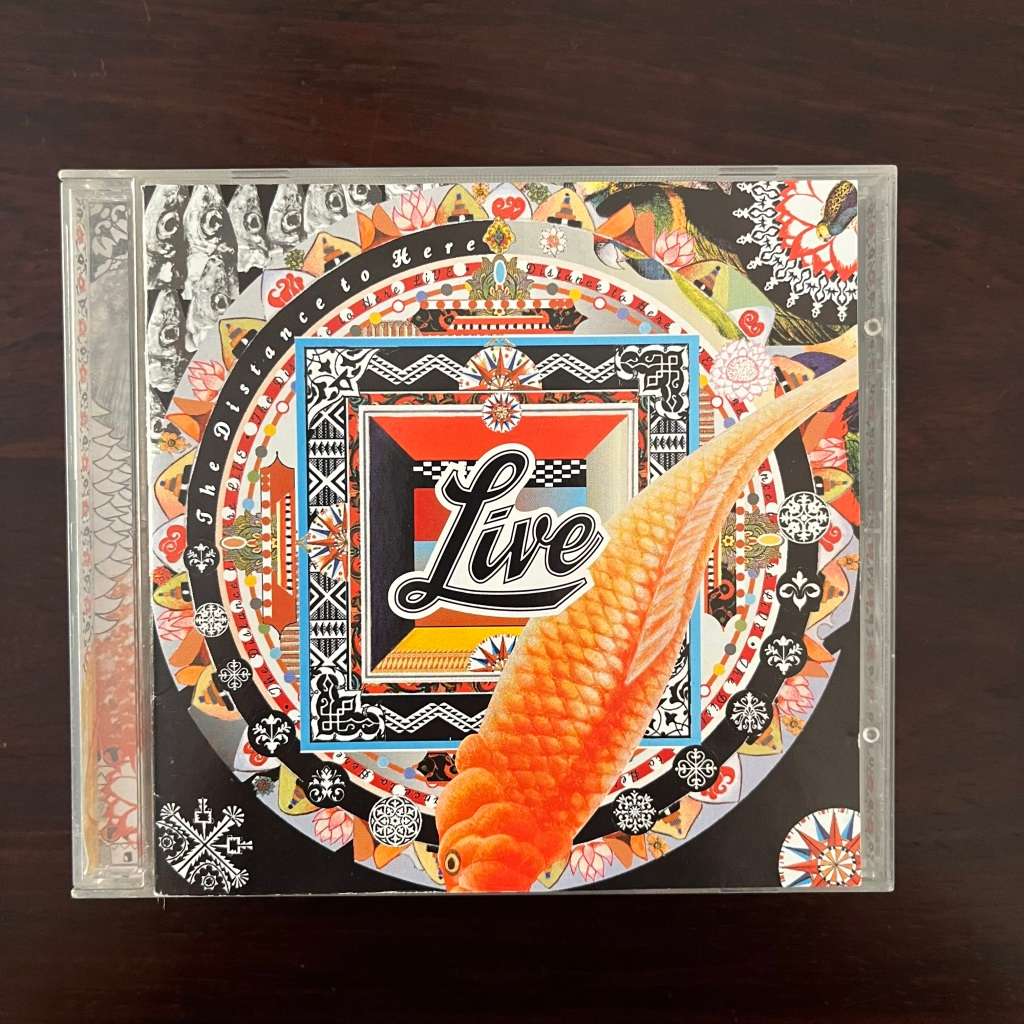 Live - The Distance To Here CD South African Press