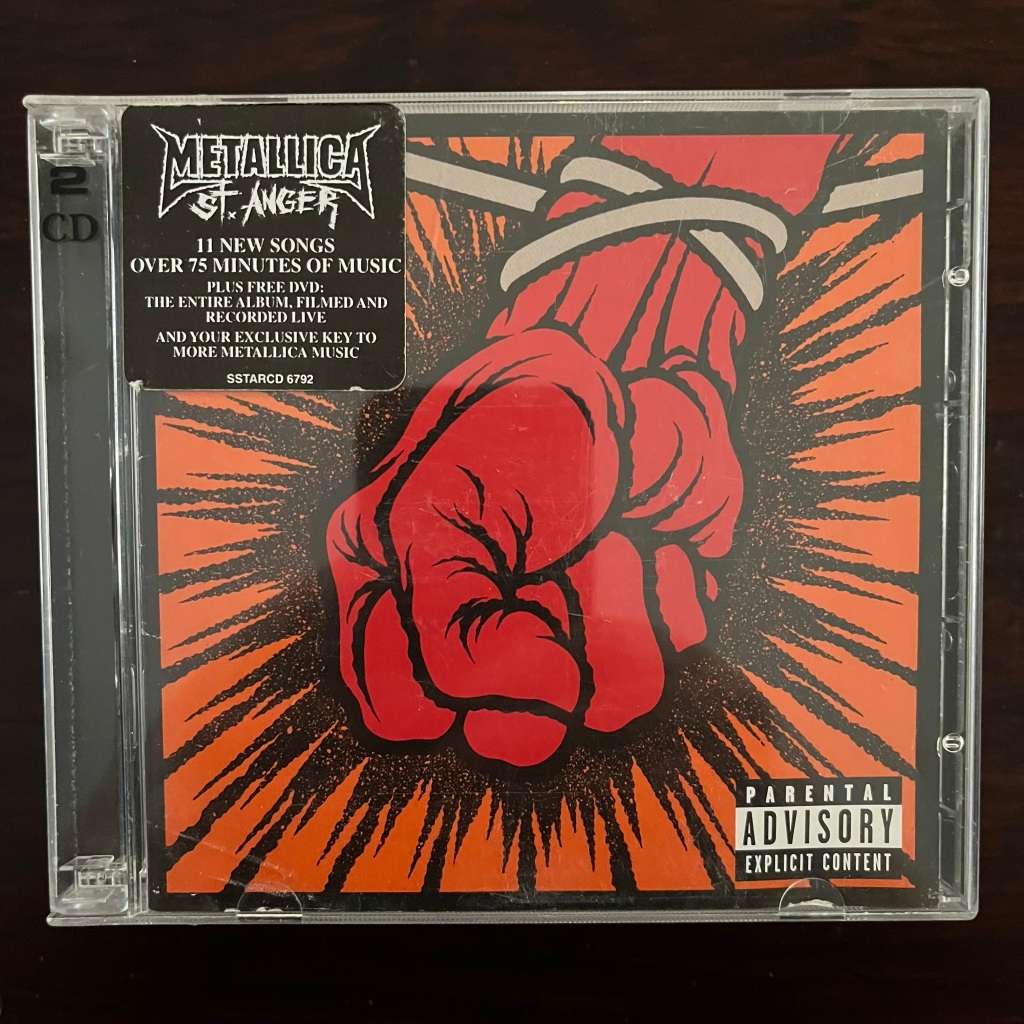Metallica - St. Anger CD DVD South African Press Metal