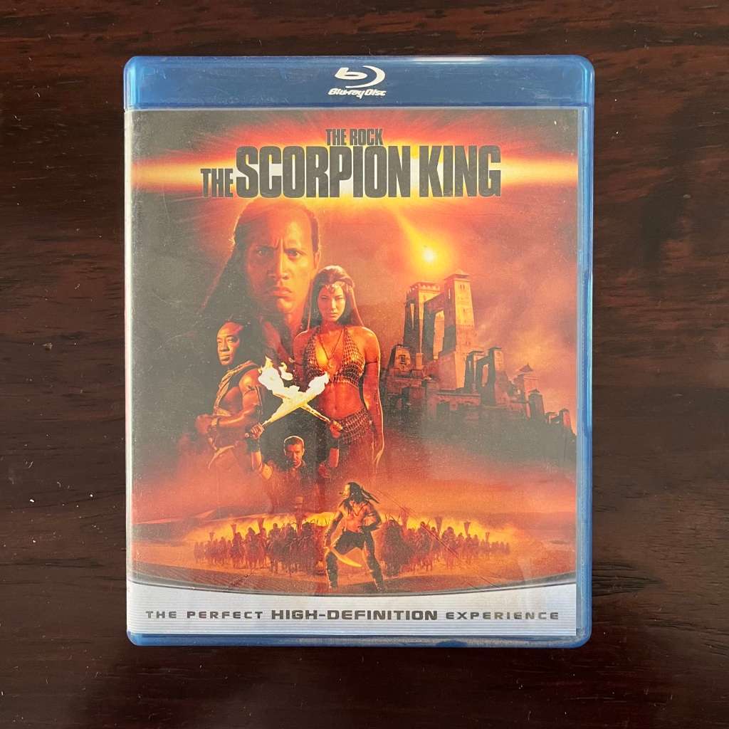 The Scorpion King Blu Ray The Rock South African Press